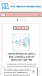 Mobile Screenshot of cybersmile.org